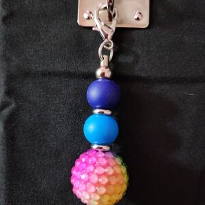 Colorful Beaded Tumbler Charm